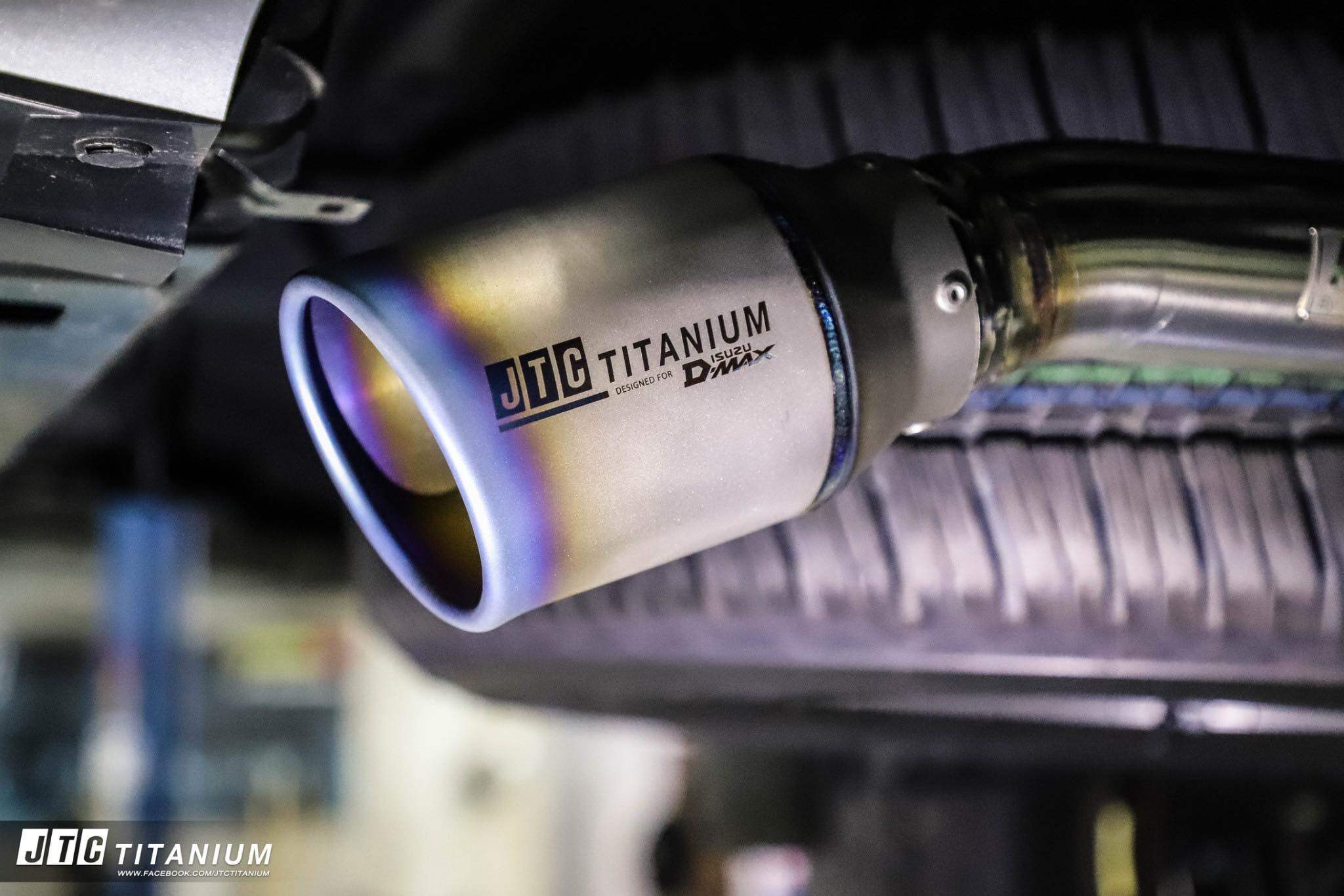ท่อไอเสีย ชุดท่อตรงรุ่น ISUZU D-MAX 2020 งานแท้ JTC TITANIUM 7 dc232fd3d25ed35c1ae6ea8c4d127b73
