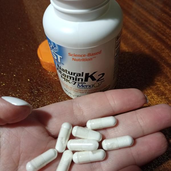 Natural Vitamin K Mk With Menaq Mcg Veggie Caps