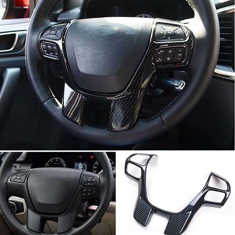 For Ford Ranger Everest Endeavor Carbon Fiber Steering Wheel