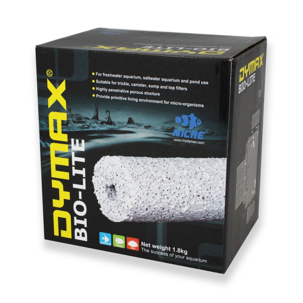 Dymax วัสดุกรองตู้ปลา ไบโอ ไลท์ (12 ชิ้น) Dymax วัสดุกรองตู้ปลา ไบโอ ไลท์ (12 ชิ้น)