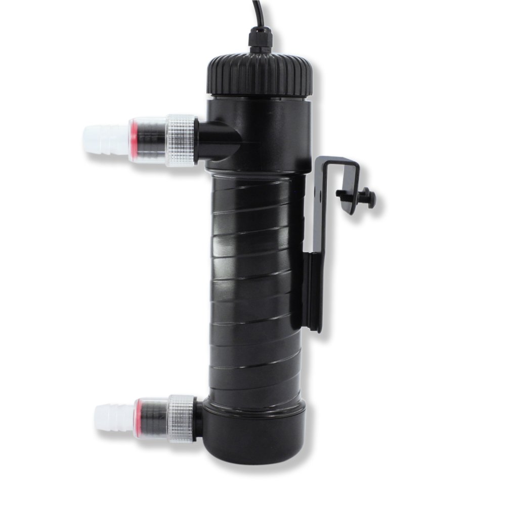 Dymax ยูวี สเตอริไลเซอร์ รุ่น UV-18 ขนาด 18 วัตต์ สำหรับตู้ปลา UV Sterilizer UV-18 18 Watt (สีดำ)