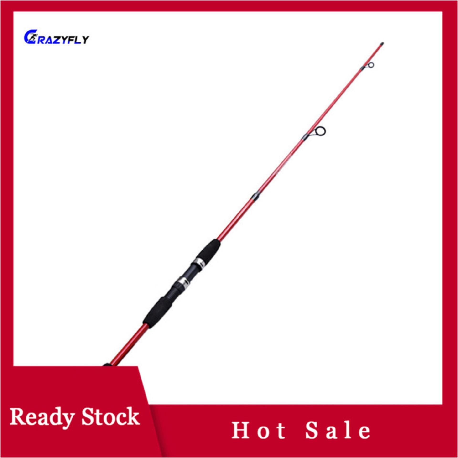 Crazyfly เอฟอาร์พีตกปลา Rod Anti - Skid Telescopic Ultralight Fishing POLE สำหรับ Stream น้ำจืด