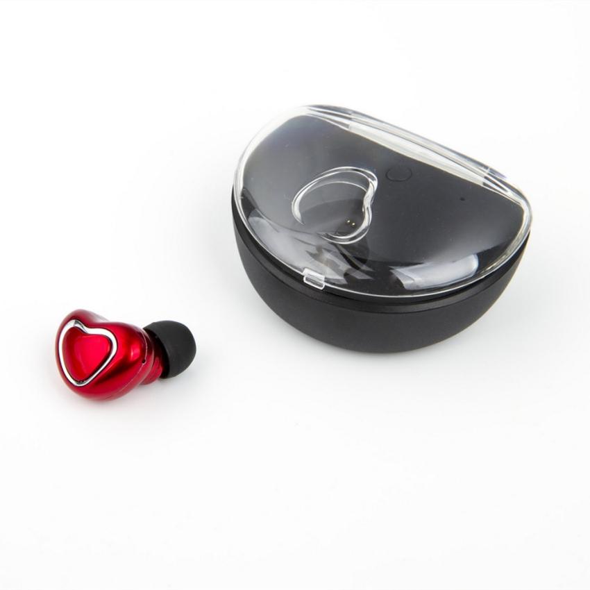 CMC Mini Wireless Bluetooth single Stereo In-Ear Headset Earphone Earbuds with charging box for iPhone & Samsung โทรศัพท์ทุก x7