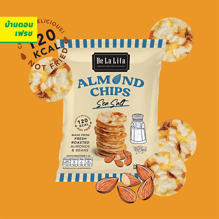 De La Lita Almond Chips