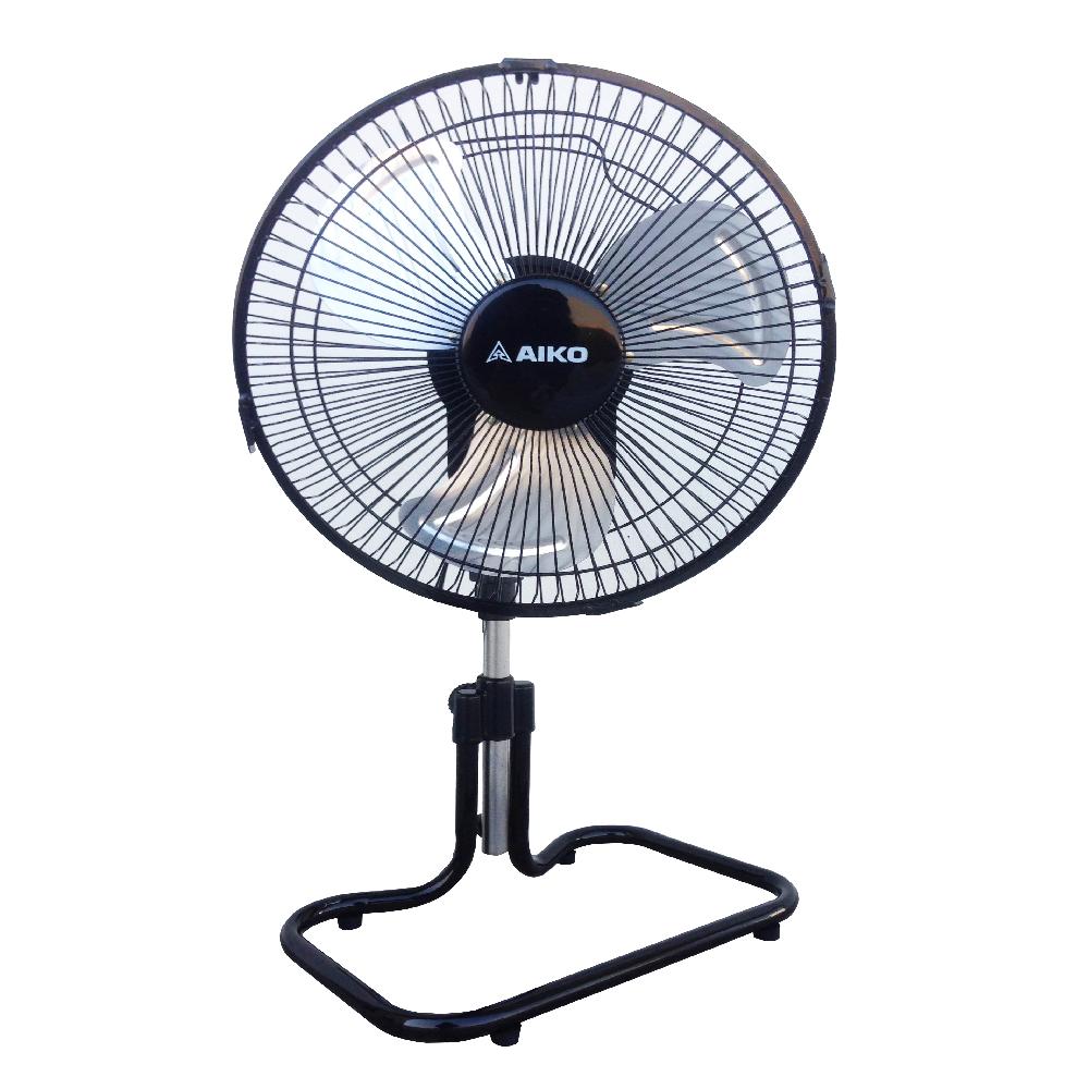 AIKO พัดลม turbo ตั้งโต๊ะใบพัดอลูมิเนียม 10 นิ้ว ส่ายหน้าได้ สไลท์สูงต่ำได้ AIKO พัดลม turbo ตั้งโต๊ะใบพัดอลูมิเนียม 10 นิ้ว ส่ายหน้าได้ สไลท์สูงต่ำได้