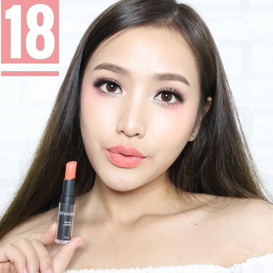 Sivanna Colors Matte Lipstick HF308 สิวันนา ลิปสติก เนื้อแมท ลิปเนื้อแมท ลิปสิวันนา ซีเวียน่า ลิปแมท #18 Sivanna Colors Matte Lipstick HF308 สิวันนา ลิปสติก เนื้อแมท ลิปเนื้อแมท ลิปสิวันนา ซีเวียน่า ลิปแมท #18