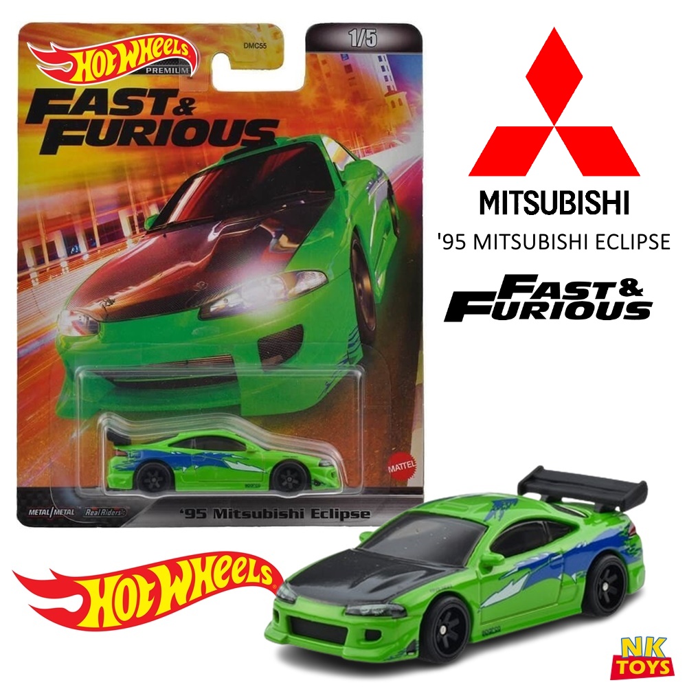 Hot Wheels Mitsubishi Eclipse The Fast And The Furious