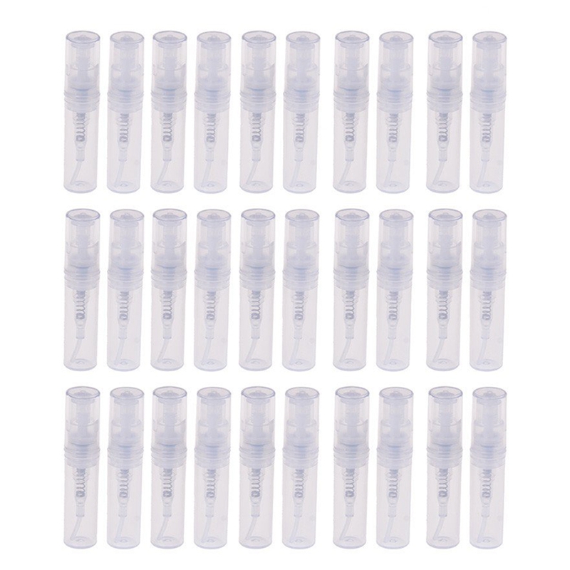 Mini Transparent Ml Spray Plastic Bottle Spray Perfume Empty Sample