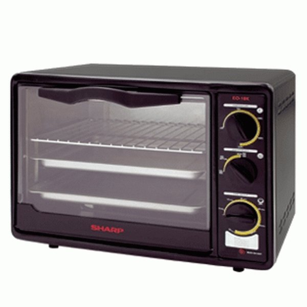 Sharp เตาอบไฟฟ้าขนาด 18 ลิตร รุ่น EO-18K - Black
