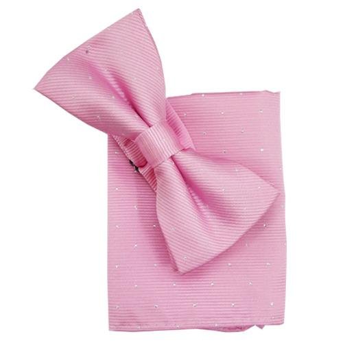 Everland หูกระต่าย & ผ้าเช็ดหน้าสูท Bow tie Pocket Handkerchief - รุ่น G103(not defined)