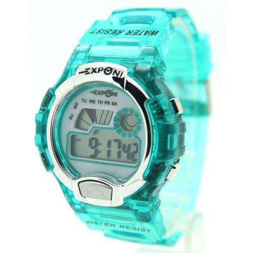 EXPONI Watch นาฬิกาข้อมือผู้หญิงและเด็ก สายยาง ระบบ Digital EX-A6 EXPONI Watch นาฬิกาข้อมือผู้หญิงและเด็ก สายยาง ระบบ Digital EX-A6