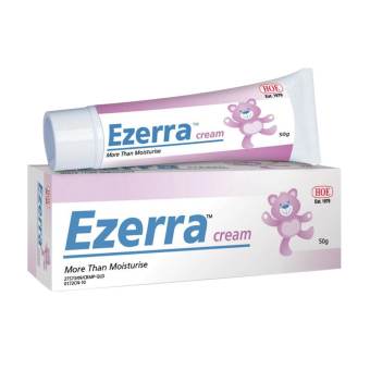 Ezerra Cream 50g ครีมสำหรับผิวแพ้ง่ายในเด็ก ผิวติดสเตียรอยด์