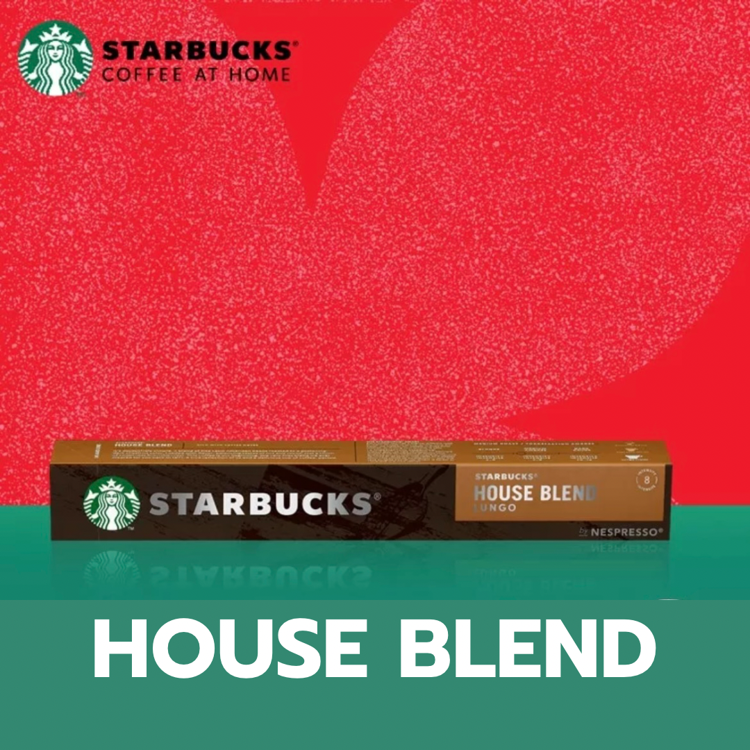 STARBUCKS House Blend By NESPRESSO Medium Roast Coffee Capsules