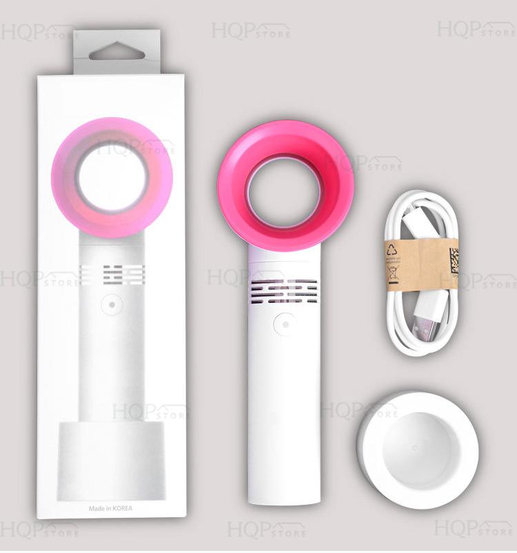 HQP Store พัดลมไร้ใบพัดแบบพกพา ชาร์จด้วย USB รูปทรงสวยหรู รุ่น 7013 HQP Store พัดลมไร้ใบพัดแบบพกพา ชาร์จด้วย USB รูปทรงสวยหรู รุ่น 7013