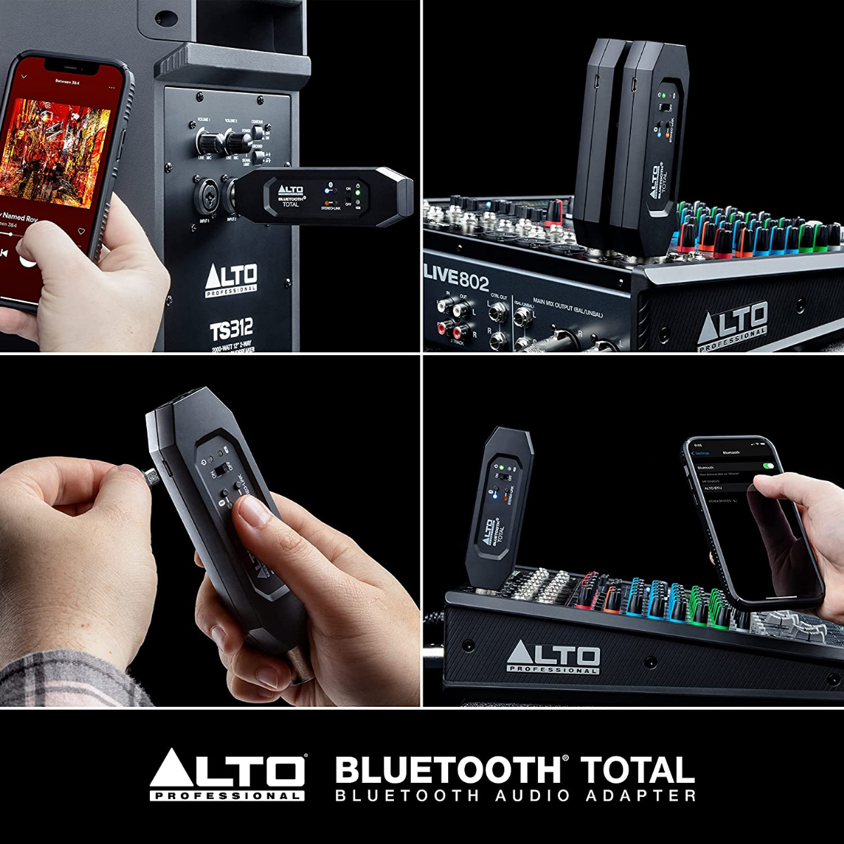 Alto Professional Bluetooth Total 2 XLR Equipped Rechargeable