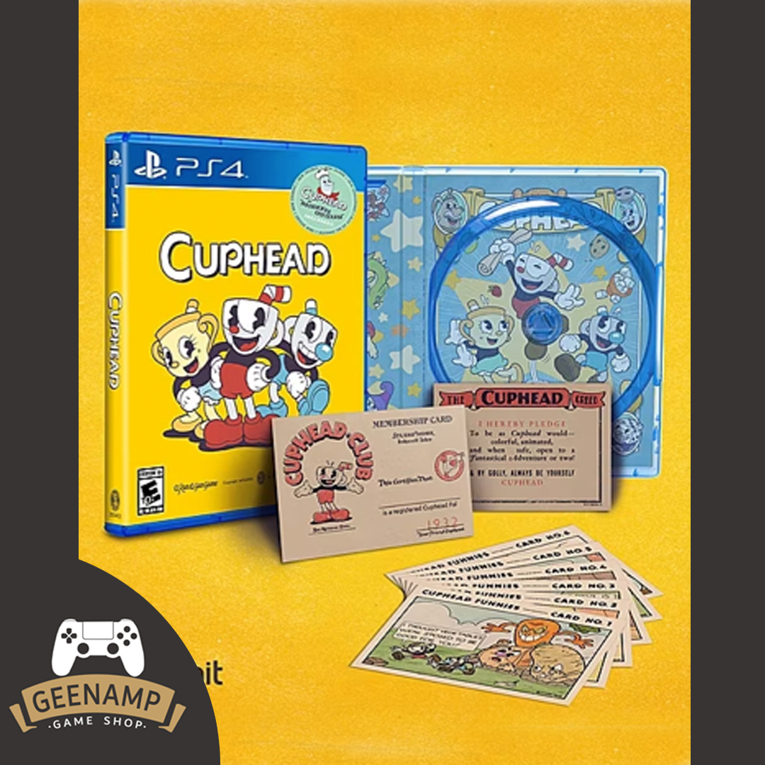 PS4 มอ1 CUPHEAD PHYSICAL EDITION R1 US EN Lazada co th