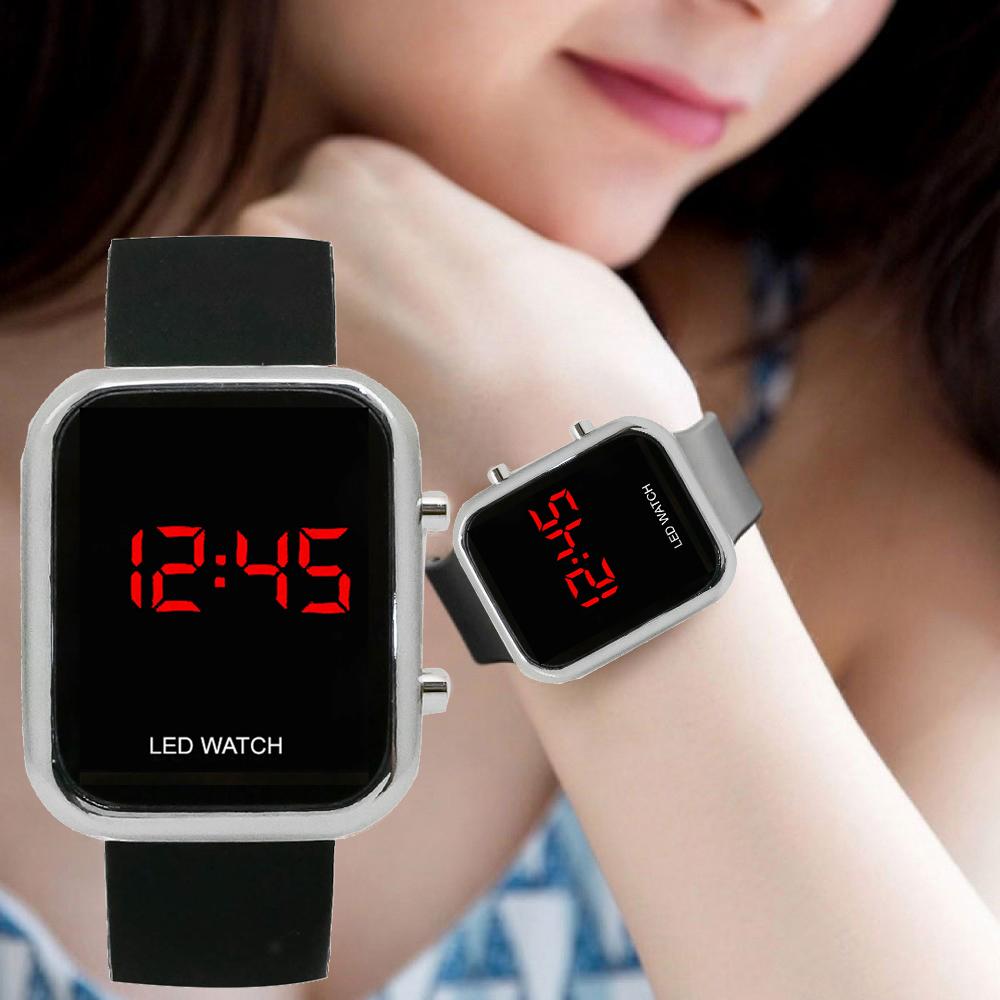 Zazzy Dolls นาฬิกาข้อมือ สายซิลิโคนนุ่ม ทำงานระบบ Digital LED สไตล์ Apple Watch ไฟส่องสว่าง รุ่น ZD-0171 Zazzy Dolls นาฬิกาข้อมือ สายซิลิโคนนุ่ม ทำงานระบบ Digital LED สไตล์ Apple Watch ไฟส่องสว่าง รุ่น ZD-0171