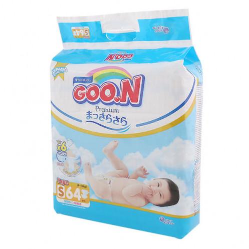 กูนน์ พรีเมี่ยม ผ้าอ้อมเด็กแบบเทป ขนาด S 64 ชิ้น กูนน์ พรีเมี่ยม ผ้าอ้อมเด็กแบบเทป ขนาด S 64 ชิ้น