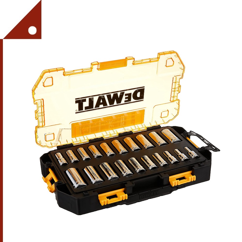 DEWALT DWTDWMT73812 ชดลกบลอก DEWALT Deep Socket Set 20 Piece 3