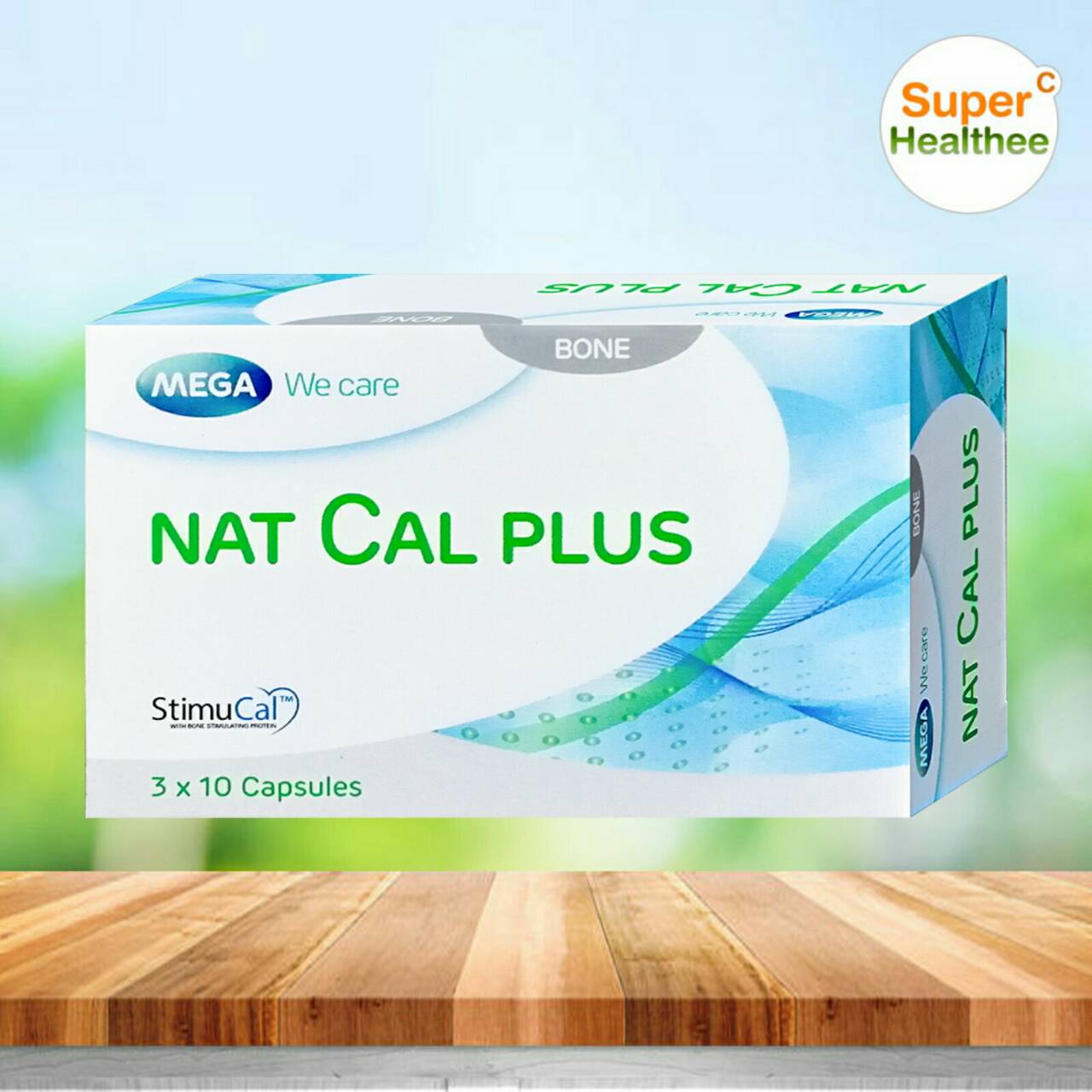 Mega we care nat cal plus 30 แคปซล เมกา ว แคร แนท แคล พลส สนคา