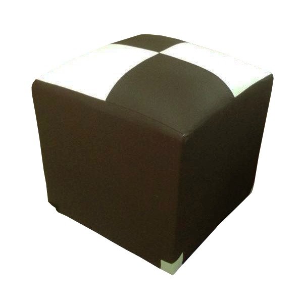 ENZIO สตูลหนัง PVC ลายสก๊อต รุ่น Stool - Black ENZIO สตูลหนัง PVC ลายสก๊อต รุ่น Stool - Black