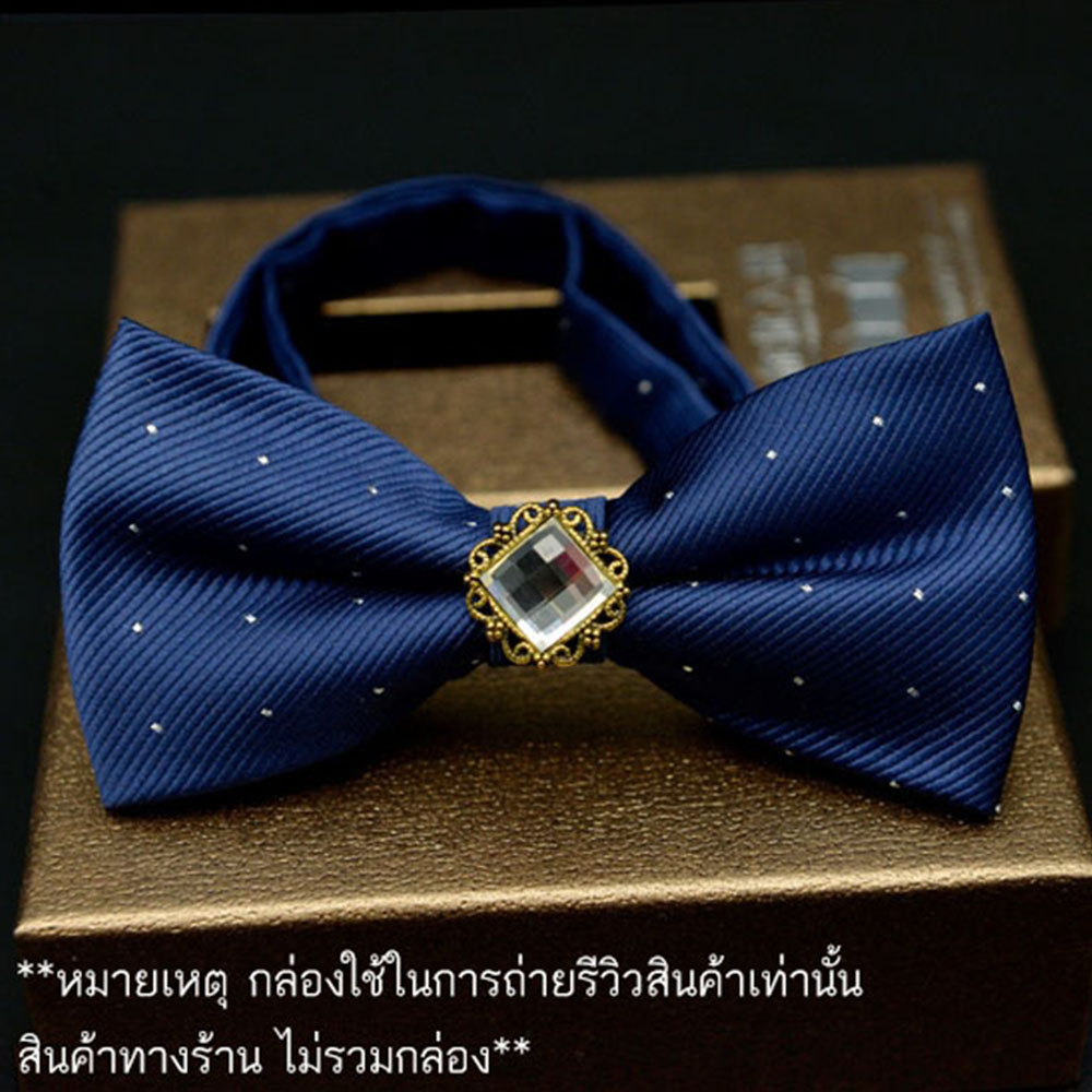 GadgetZ หูกระต่าย เพชรใหญ่กลาง หูกระต่าย โบว์ไท Bow tie รุ่น B803 โบว์ไท GadgetZ หูกระต่าย เพชรใหญ่กลาง หูกระต่าย โบว์ไท Bow tie รุ่น B803