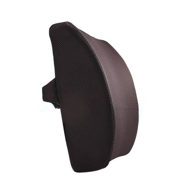 Getagift เบาะรองหลัง Memory Foam Cushion รุ่นผ้าตาข่ายระบายอากาศ (สีน้ำตาล)