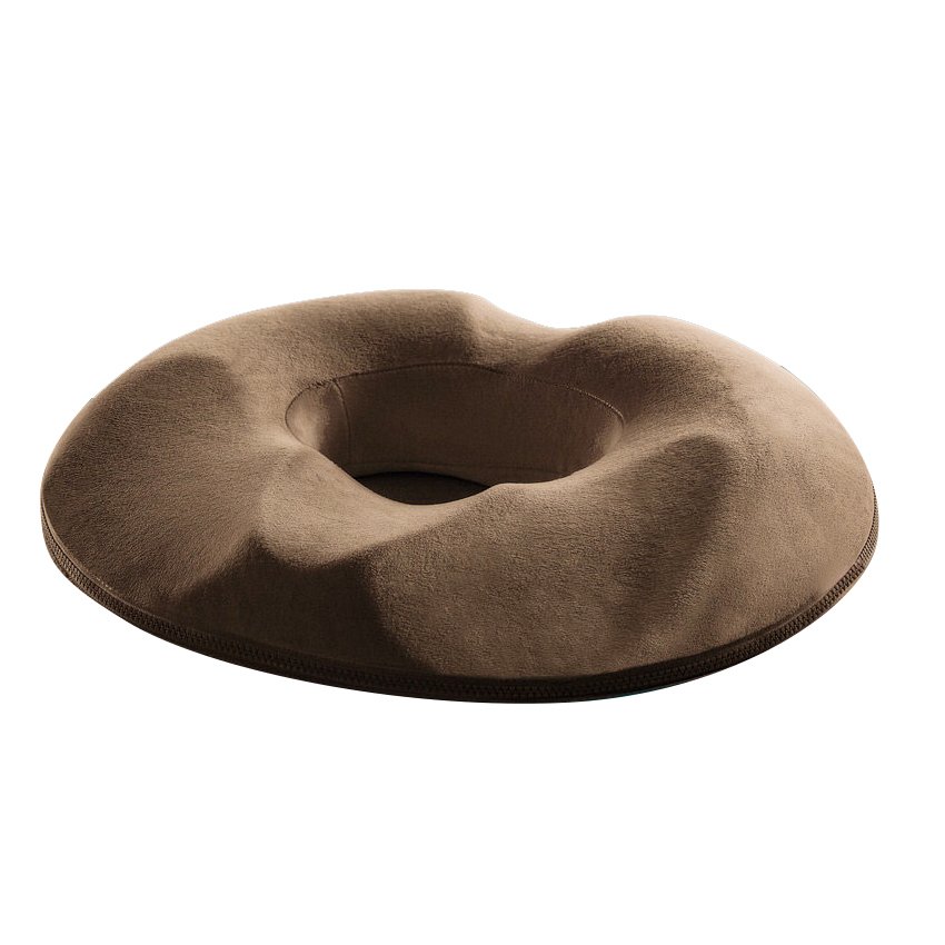 Getagift เบาะรองนั่ง ที่รองนั่ง เบาะ Memory Foam เพื่อสุขภาพ ทรงโดนัท (for men)- สีน้ำตาล Getagift เบาะรองนั่ง ที่รองนั่ง เบาะ Memory Foam เพื่อสุขภาพ ทรงโดนัท (for men)- สีน้ำตาล