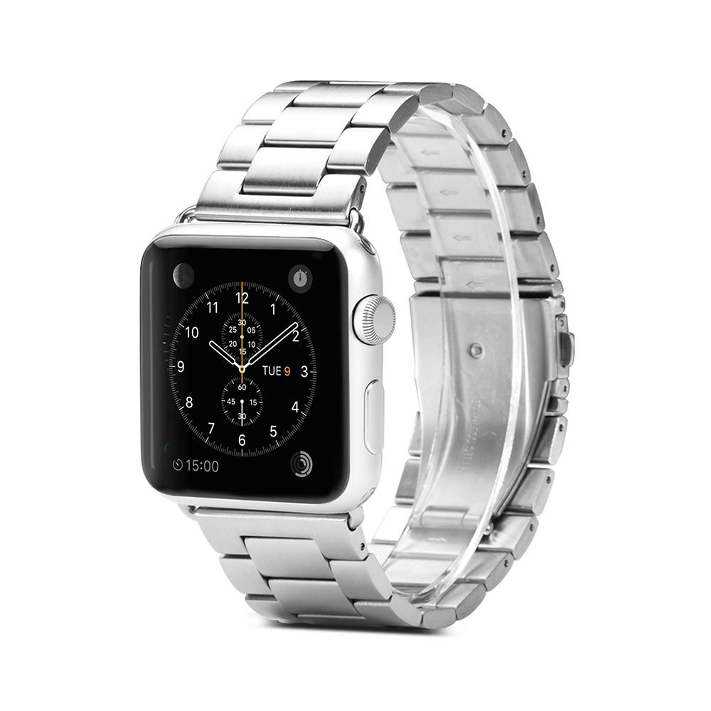 GMYLE สายนาฬิกา สายสแตนเลส Apple Watch 38 mm (สีเงิน) GMYLE สายนาฬิกา สายสแตนเลส Apple Watch 38 mm (สีเงิน)