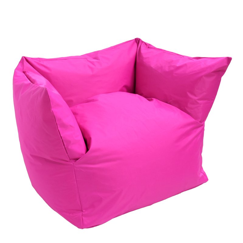 Goldex Bean bag โซฟานิ่มมีพนักพิงและที่วางแขน พร้อมใส่เม็ดโฟม ขนาด 1 คนนั่ง (สีชมพู) Goldex Bean bag โซฟานิ่มมีพนักพิงและที่วางแขน พร้อมใส่เม็ดโฟม ขนาด 1 คนนั่ง (สีชมพู)