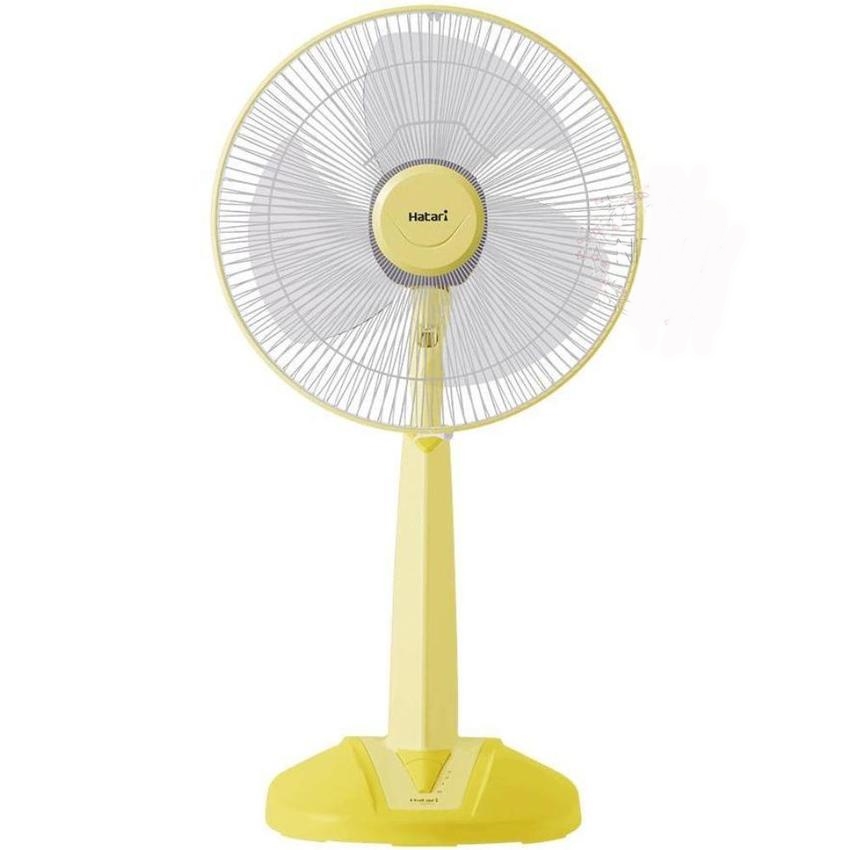 HATARI พัดลมสไลด์ปรับระดับ 16นิ้ว รุ่น HB-S16M4.Y สีเหลือง