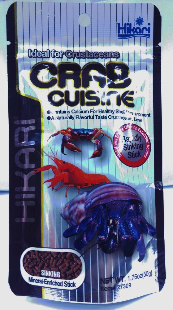 Hikari Crab Cuisine อาหารสำหรับกุ้งและปลาก้นตู้ 50g