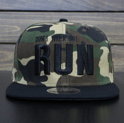หมวกแก๊ป พราง - RUN