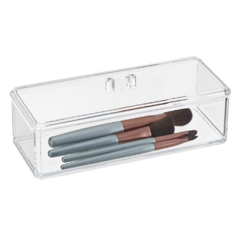 HP Gift Shop กล่องเครื่องสำอางอะคริลิค รุ่น SF-1171 (Clear White)