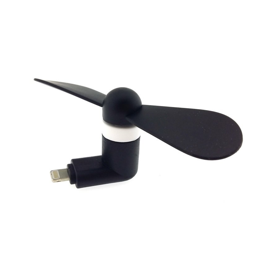 iMarket พัดลมมือถือ (Mini Fan USB) สำหรับ iPhone 5/ 5S /6/ 6plus/ 6S/ 6S plus (สีดำ) iMarket พัดลมมือถือ (Mini Fan USB) สำหรับ iPhone 5/ 5S /6/ 6plus/ 6S/ 6S plus (สีดำ)