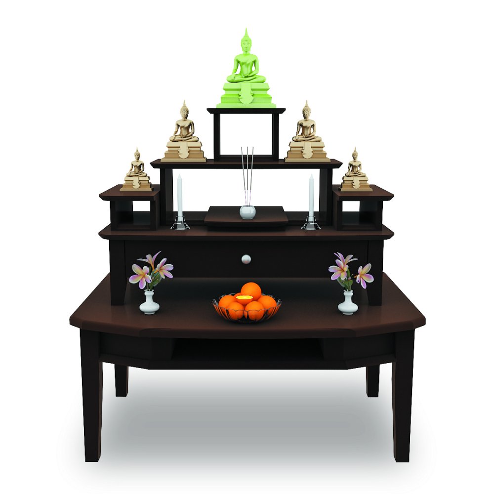 Innolife SET โต๊ะหมู่บูชา 5 รุ่น S-L-BR7105/BR7115-ES (สีเอสเปรสโซ่) Innolife SET โต๊ะหมู่บูชา 5 รุ่น S-L-BR7105/BR7115-ES (สีเอสเปรสโซ่)