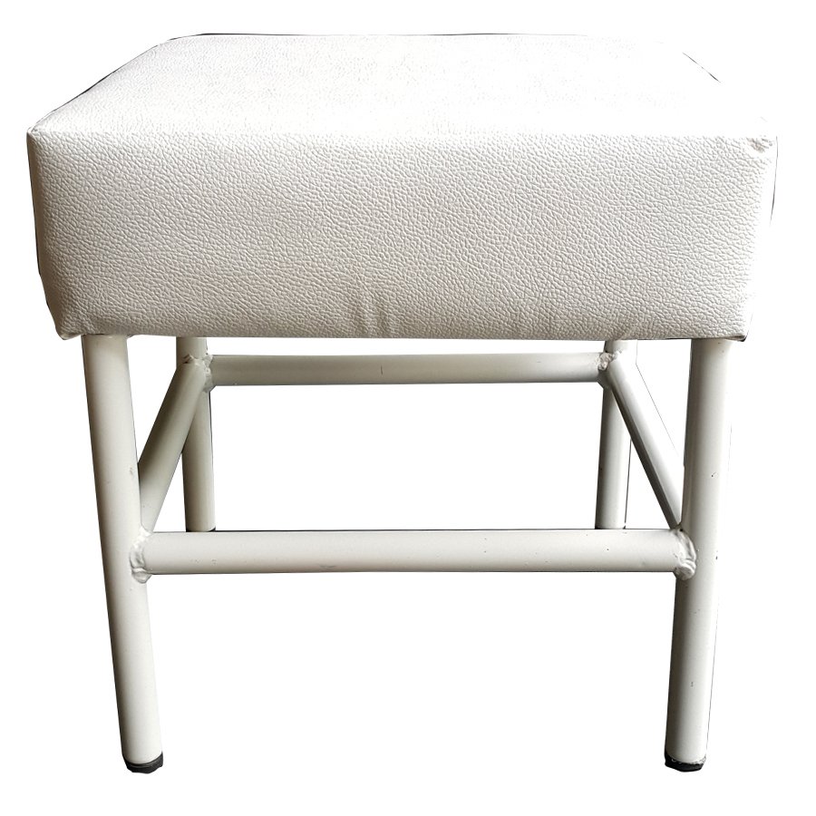 Inter Steel เก้าอี้นั่ง เบาะสตูลเตี้ย รุ่น Stool-S (สีขาว/ดำ) Inter Steel เก้าอี้นั่ง เบาะสตูลเตี้ย รุ่น Stool-S (สีขาว/ดำ)
