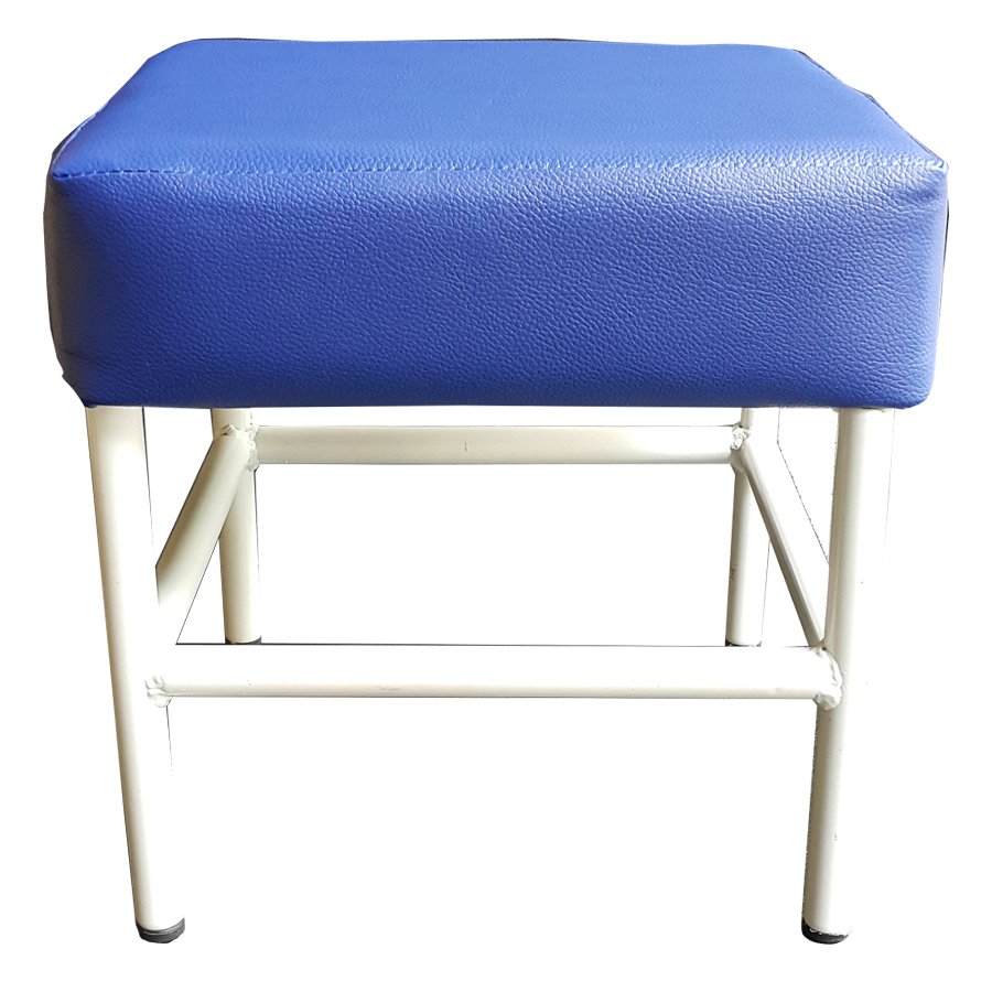 Inter Steel เก้าอี้นั่ง เบาะสตูลเตี้ย รุ่น Stool-S (สีขาว/ดำ) Inter Steel เก้าอี้นั่ง เบาะสตูลเตี้ย รุ่น Stool-S (สีขาว/ดำ)