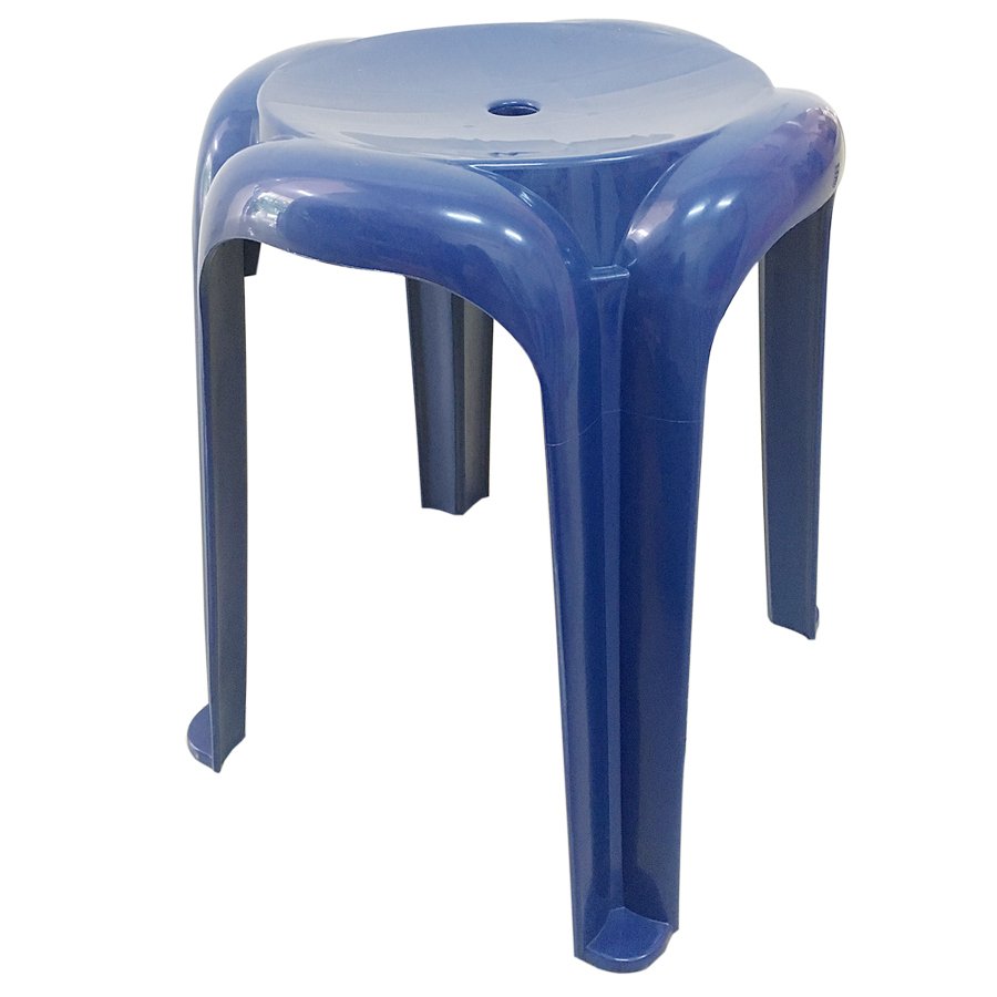 Inter Steel เก้าอี้พลาสติก รุ่น Stool plastic chair01(B) (สีน้ำเงิน) Inter Steel เก้าอี้พลาสติก รุ่น Stool plastic chair01(B) (สีน้ำเงิน)