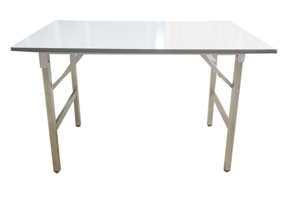 Inter Steel โต๊ะพับอเนกประสงค์ รุ่น TF3048 ขนาด 75 x 120 x 75 cm. - สีขาว Inter Steel โต๊ะพับอเนกประสงค์ รุ่น TF3048 ขนาด 75 x 120 x 75 cm. - สีขาว