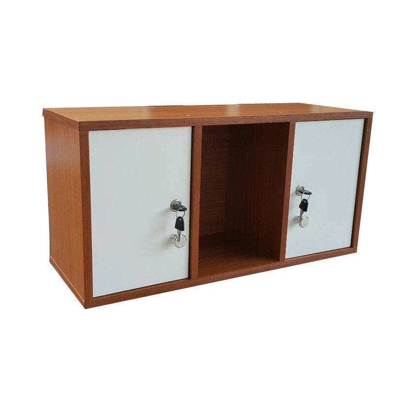 KK Shop ตู้ล็อคเกอร์เอนกประสงค์ รุ่น Locker-3/2DK ลายไม้บีท KK Shop ตู้ล็อคเกอร์เอนกประสงค์ รุ่น Locker-3/2DK ลายไม้บีท