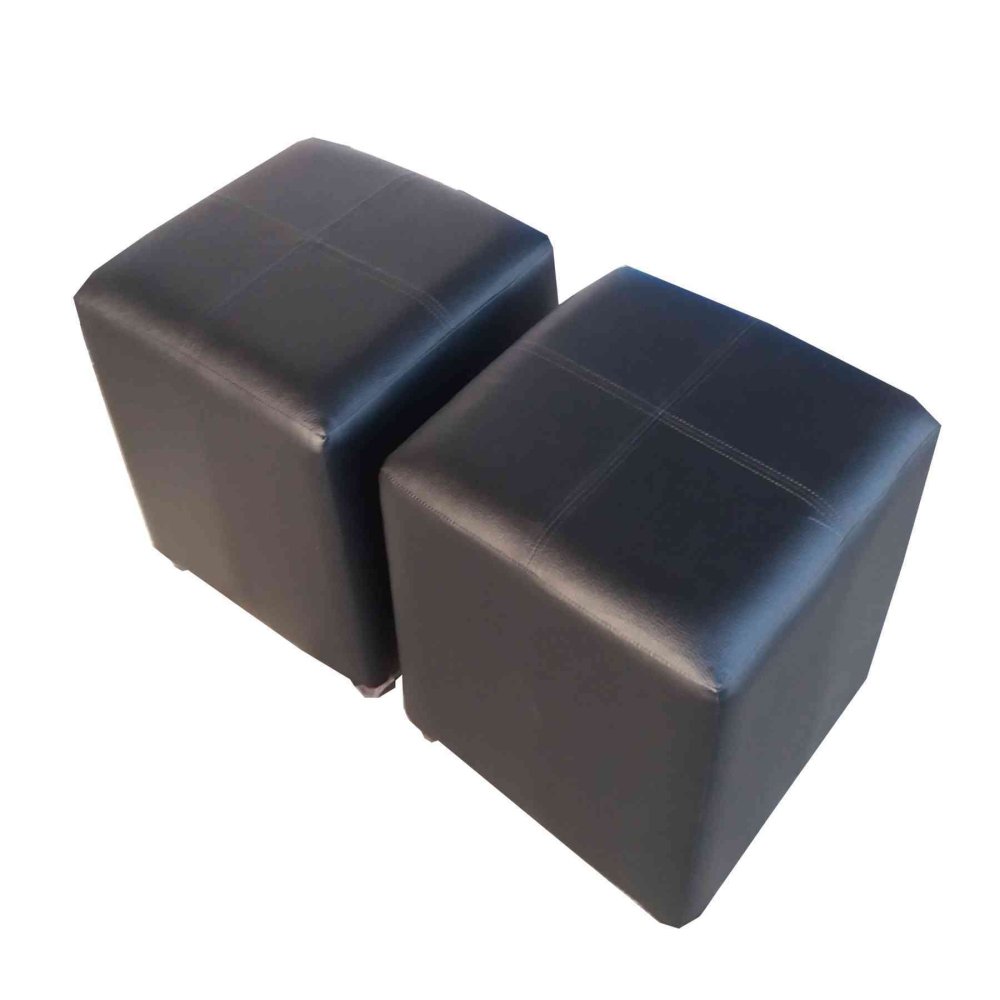 KMP Furniture เก้าอี้ ทรงสตูล เบาะสี่เหลี่ยม รุ่น Stool 2 แพ็กคู้ 2 ตัว (สีดำ) KMP Furniture เก้าอี้ ทรงสตูล เบาะสี่เหลี่ยม รุ่น Stool 2 แพ็กคู้ 2 ตัว (สีดำ)