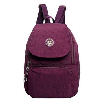 Korea กระเป๋าเป้สะพายหลัง ผ้ากันน้ำ รุ่น G002-3 (สีม่วง) Korea กระเป๋าเป้สะพายหลัง ผ้ากันน้ำ รุ่น G002-3 (สีม่วง)