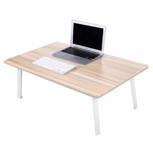 Large Folding Table โต๊ะพับเอนกประสงค์ 80 cm - สีน้ำตาลอ่อน