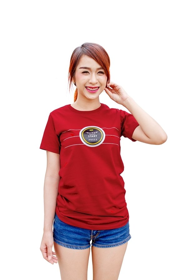Live เสื้อยืด รุ่น Start (สีแดง)