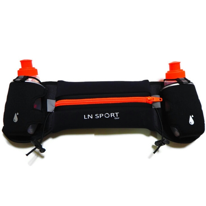 LN Sport กระเป๋าคาดเอวพร้อมขวดน้ำ Hydration Running Belt สีส้ม LN Sport กระเป๋าคาดเอวพร้อมขวดน้ำ Hydration Running Belt สีส้ม