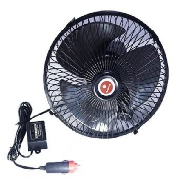 Lotte Car Clip Fan พัดลมรถยนต์ 10 นิ้ว เสียบช่องจุดบุหรี่ (Black) Lotte Car Clip Fan พัดลมรถยนต์ 10 นิ้ว เสียบช่องจุดบุหรี่ (Black)