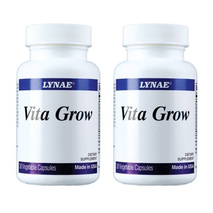 LYNAE Vita Grow Vitamin USA ไลเน่ ไวทาโกร บำรุงเส้นผมและหนังศรีษะ ลดการหลุดร่วงของเส้นผม 30 แคปซูล x 2 ขวด LYNAE Vita Grow Vitamin USA ไลเน่ ไวทาโกร บำรุงเส้นผมและหนังศรีษะ ลดการหลุดร่วงของเส้นผม 30 แคปซูล x 2 ขวด