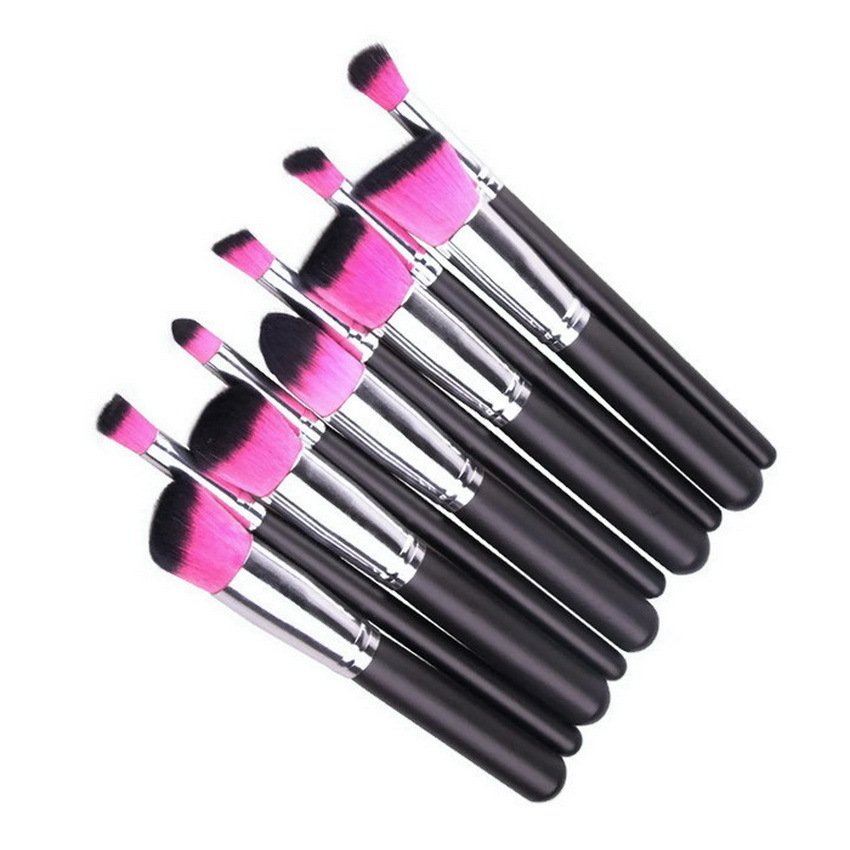 MAANGE แปรงแต่งหน้า เซ็ต 10ชิ้น (สีดำ)