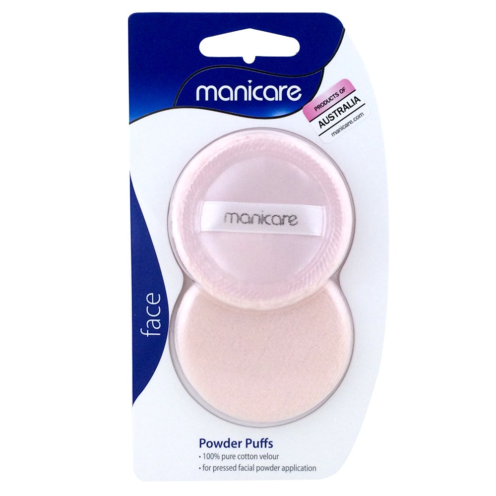 Manicare พัฟกลม Powder Puff 2 ชิ้น Manicare พัฟกลม Powder Puff 2 ชิ้น